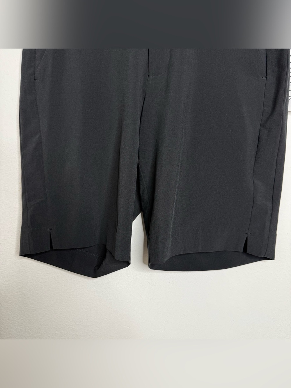 Athleta Tribeca Bermuda 9” Short Black Sz 0 MWT Athletic Stretch Lightweight - Picture 5 of 16